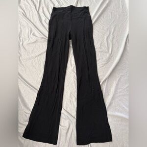 Lululemon Black High-Waisted Flare Leggings